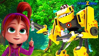 Постер Турбозавры 🦕 Очистка окружающей среды 🍂🍃 Анимационный сериал для детей 💚 Мультики